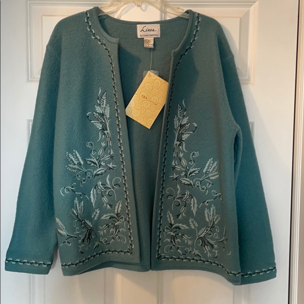 Linda by Louis Dell’Olio Embroidered Jacket